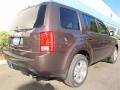 2013 Dark Amber Metallic Honda Pilot EX-L  photo #3