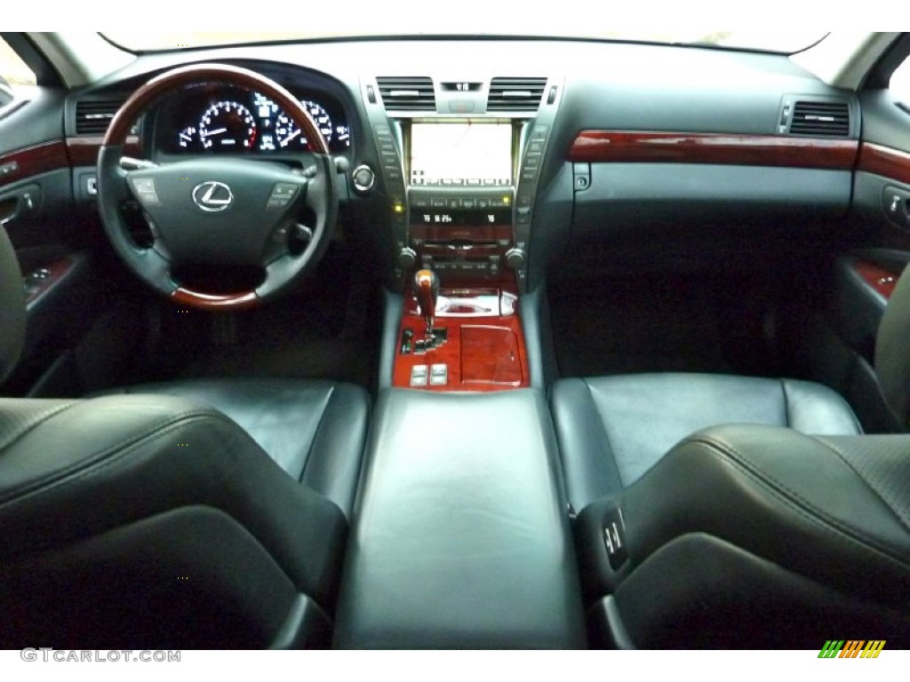 2007 Lexus LS 460 L Black Dashboard Photo #76404384