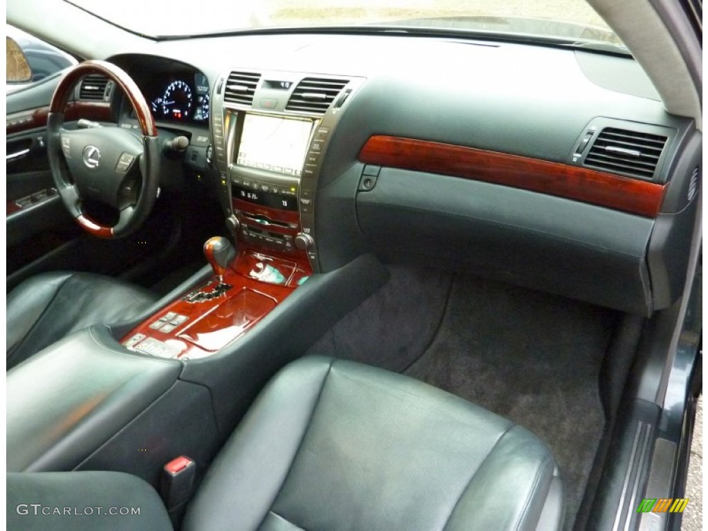 2007 Lexus LS 460 L Black Dashboard Photo #76404752