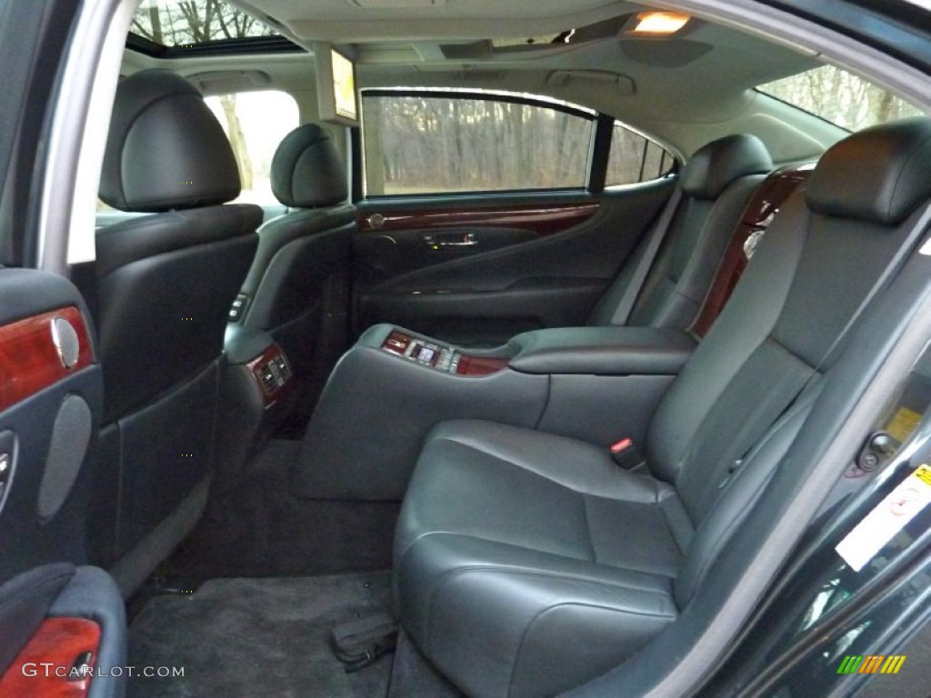 Black Interior 2007 Lexus LS 460 L Photo #76404786