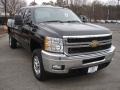 2011 Black Chevrolet Silverado 2500HD LT Crew Cab 4x4  photo #3