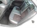 2008 Ford Fusion Charcoal Black/Red Interior Rear Seat Photo