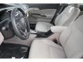 Beige 2013 Honda Civic LX Sedan Interior Color