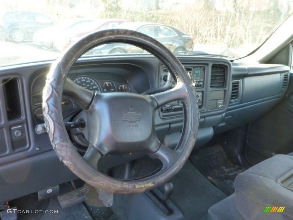 2000 Silverado 1500 LS Extended Cab 4x4 - Charcoal Gray Metallic / Graphite photo #6