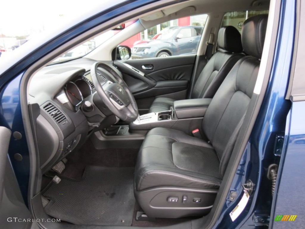 Black Interior 2009 Nissan Murano SL Photo #76405863