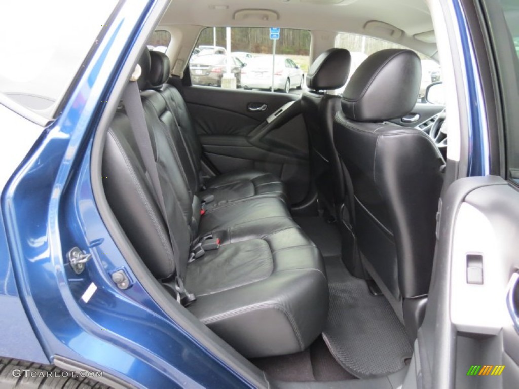 2009 Nissan Murano SL Rear Seat Photo #76405971