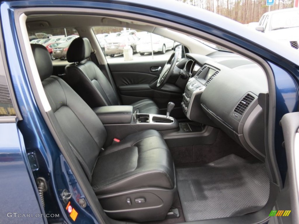 Black Interior 2009 Nissan Murano SL Photo #76405988