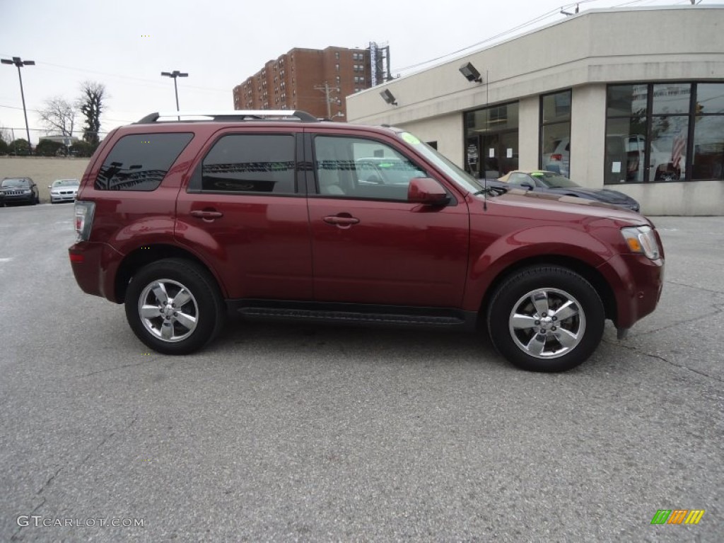 Sangria Red Metallic 2010 Mercury Mariner I4 Premier Voga Package Exterior Photo #76406378