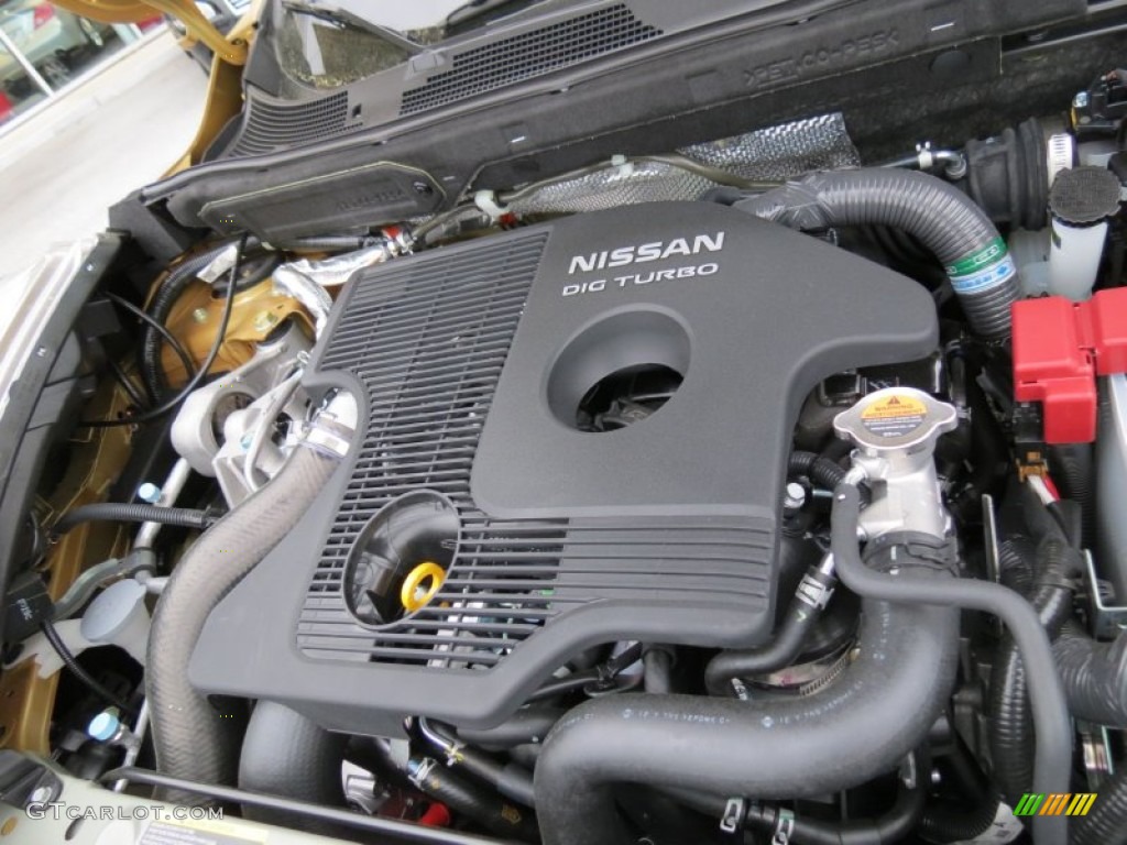 2013 Nissan Juke SV 1.6 Liter DIG Turbocharged DOHC 16-Valve CVTCS 4 Cylinder Engine Photo #76406655