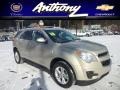 2010 Gold Mist Metallic Chevrolet Equinox LT AWD  photo #1