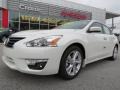 2013 Pearl White Nissan Altima 2.5 SL  photo #1