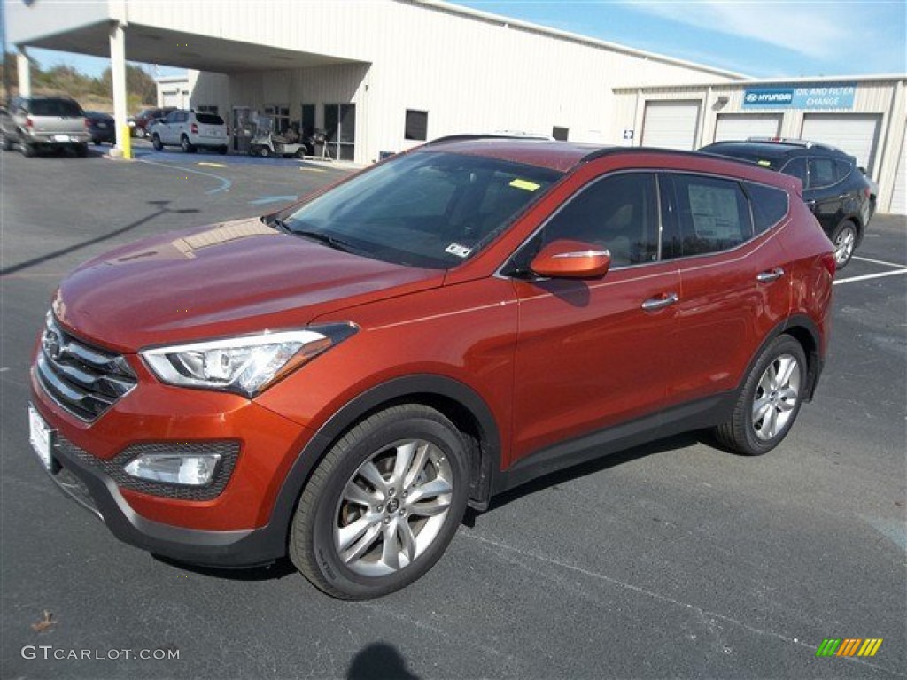 Canyon Copper 2013 Hyundai Santa Fe Sport 2.0T Exterior Photo #76408656