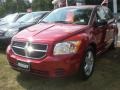 2008 Inferno Red Crystal Pearl Dodge Caliber SXT  photo #1