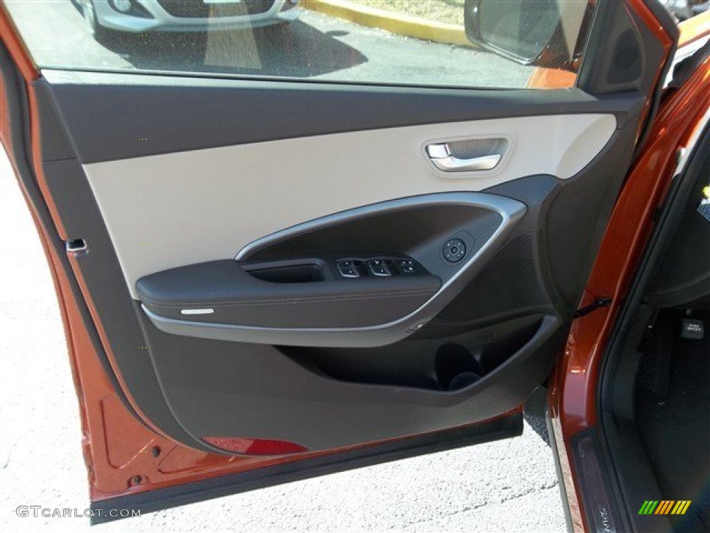 2013 Hyundai Santa Fe Sport 2.0T Beige Door Panel Photo #76408736