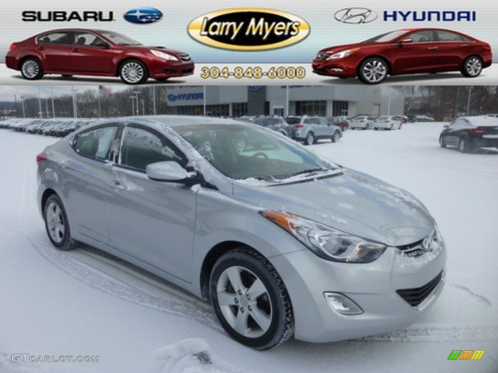 2012 Elantra GLS - Silver / Gray photo #1
