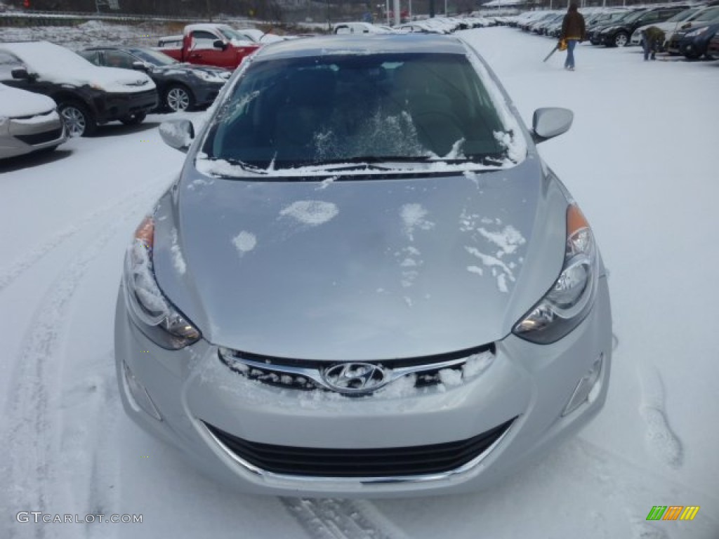 2012 Elantra GLS - Silver / Gray photo #2
