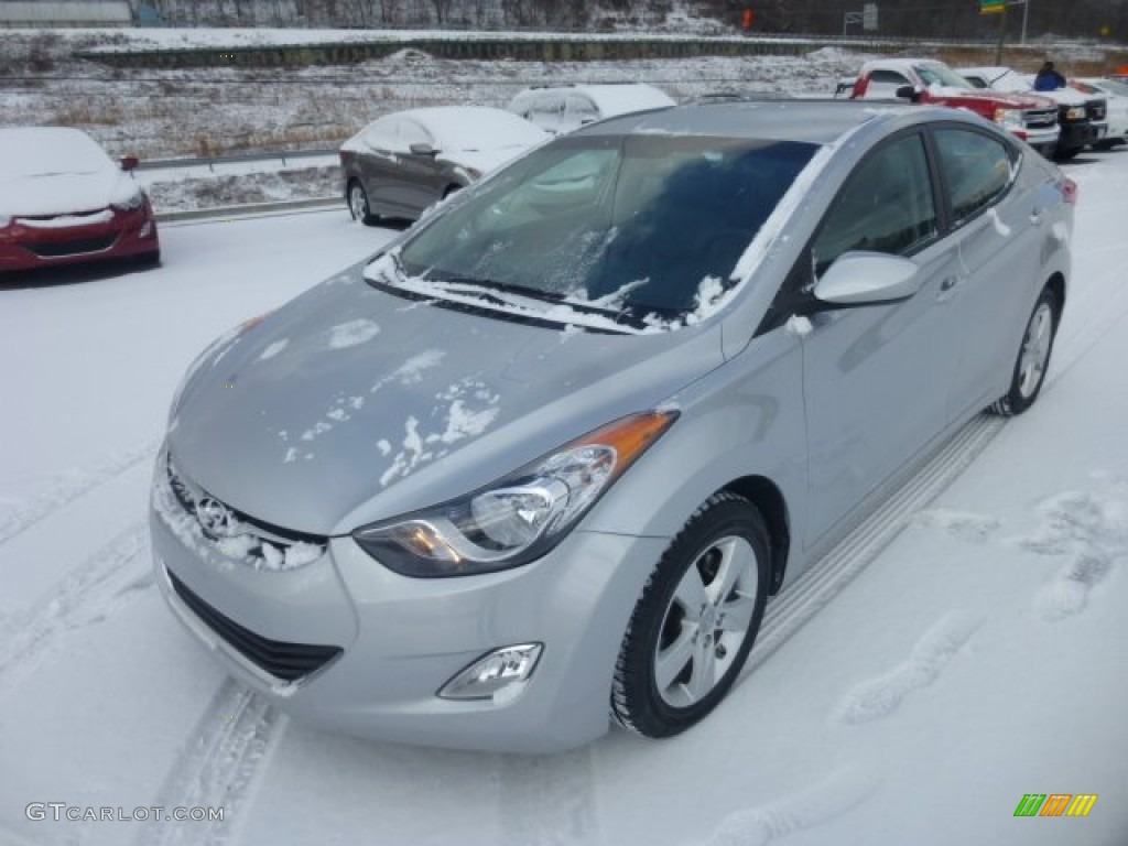 2012 Elantra GLS - Silver / Gray photo #3