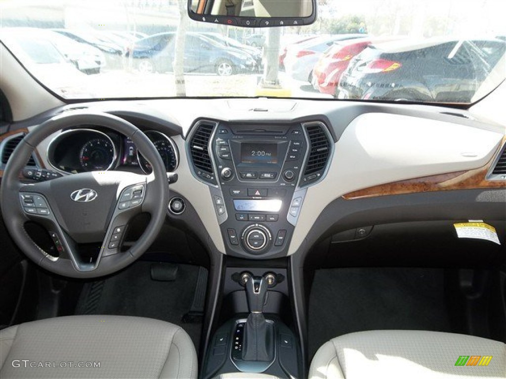 2013 Hyundai Santa Fe Sport 2.0T Beige Dashboard Photo #76408838