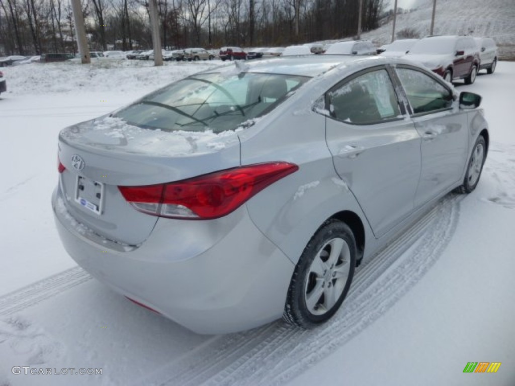 2012 Elantra GLS - Silver / Gray photo #7