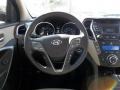 Beige 2013 Hyundai Santa Fe Sport 2.0T Steering Wheel