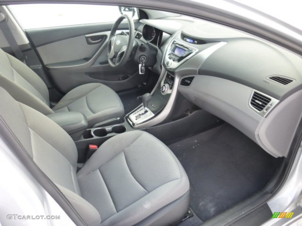 2012 Elantra GLS - Silver / Gray photo #10