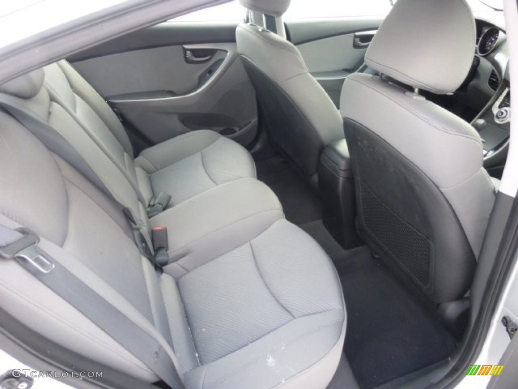 2012 Elantra GLS - Silver / Gray photo #12