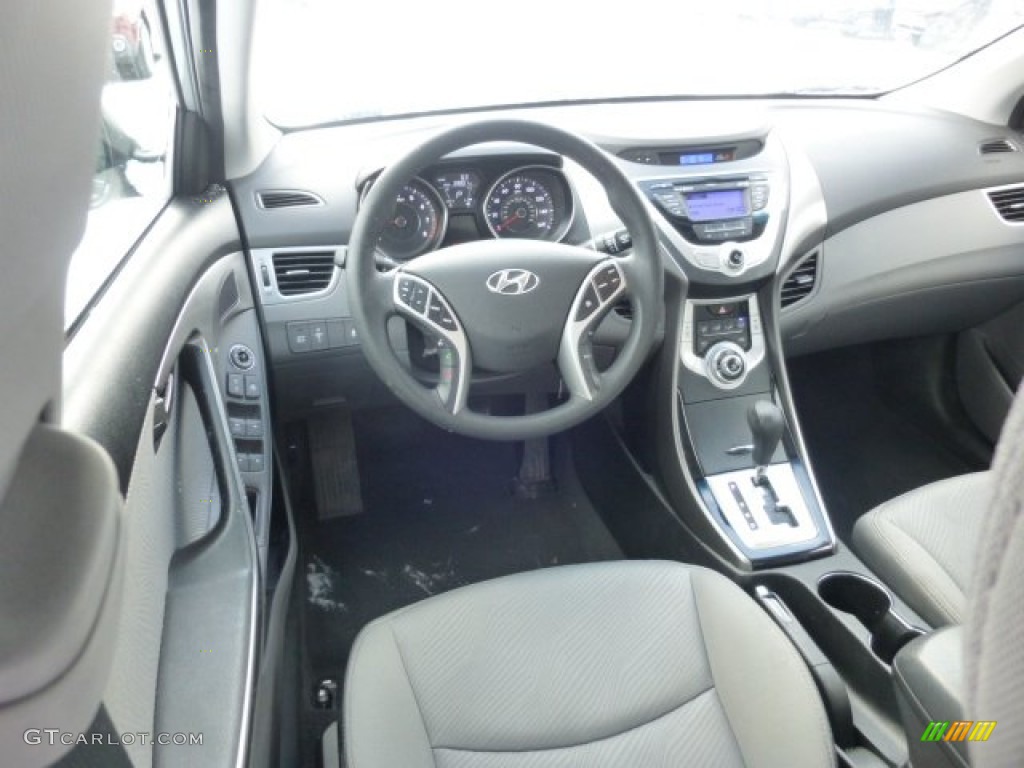 2012 Elantra GLS - Silver / Gray photo #14