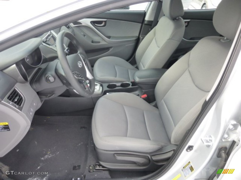 2012 Elantra GLS - Silver / Gray photo #15