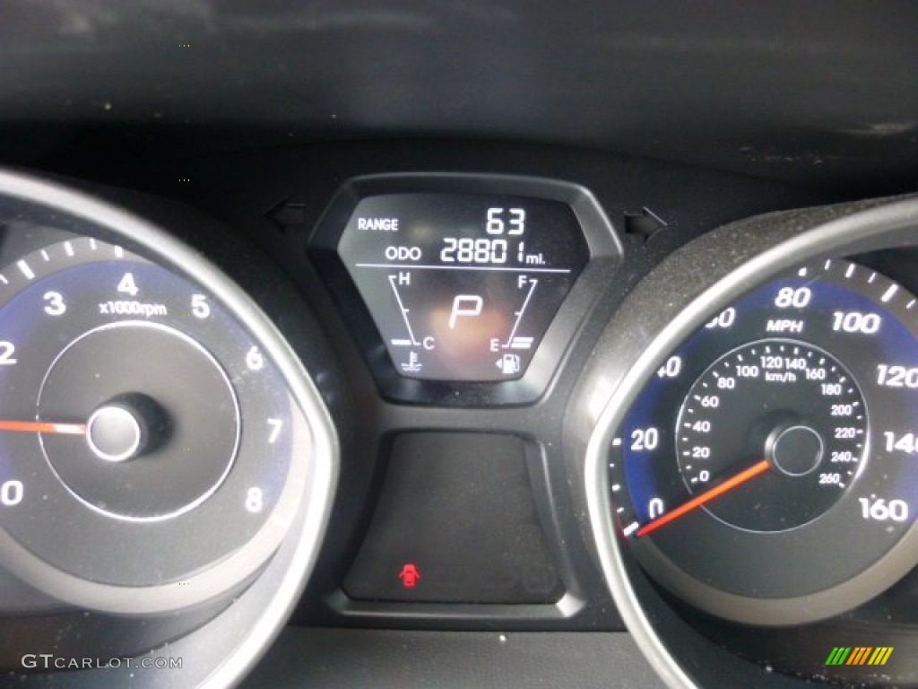 2012 Elantra GLS - Silver / Gray photo #20