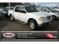 Oxford White 2001 Ford Explorer Sport Trac 4x4