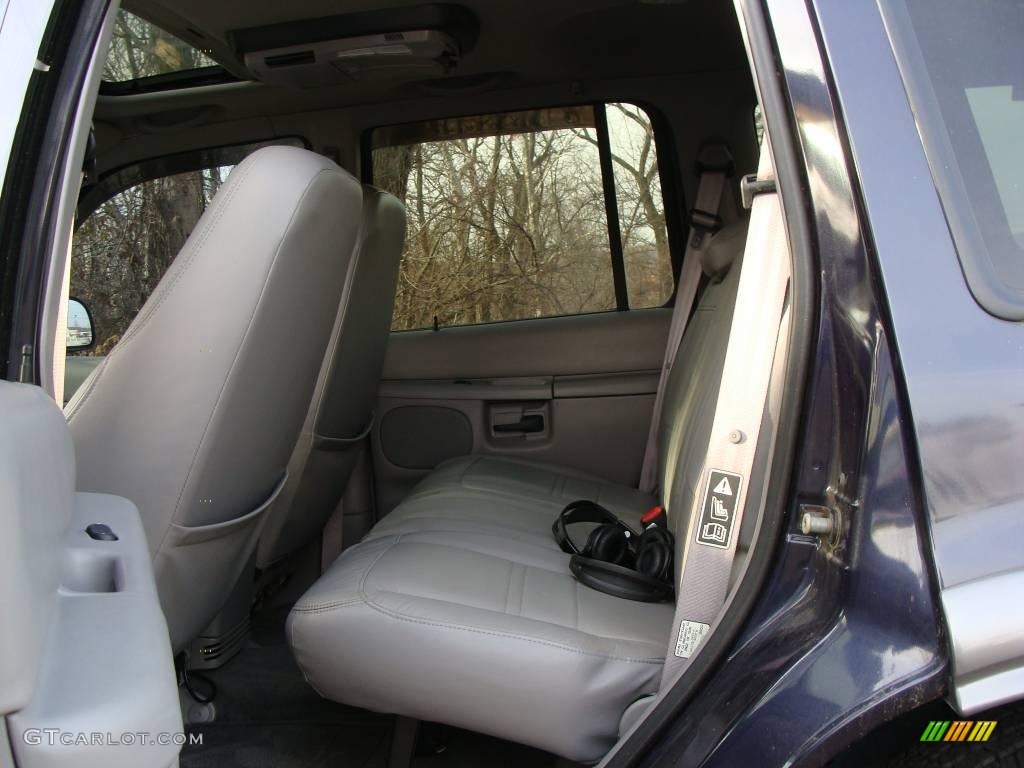 2001 Explorer XLT 4x4 - Deep Wedgewood Blue Metallic / Dark Graphite photo #7