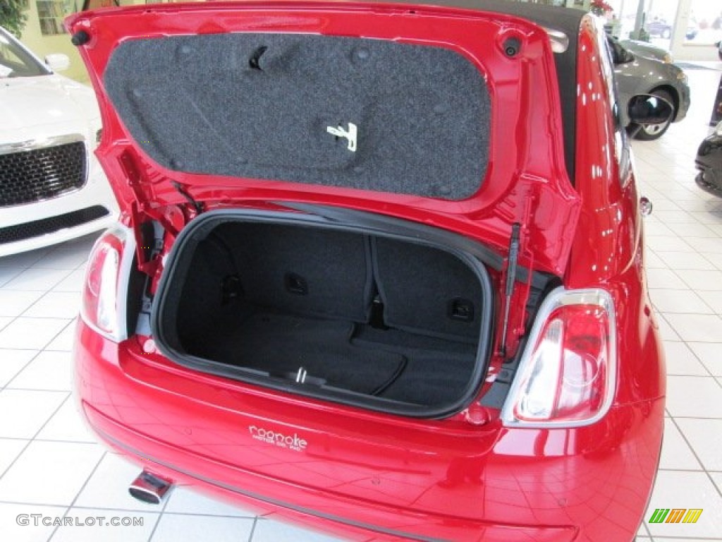 2012 Fiat 500 c cabrio Pop Trunk Photo #76409700