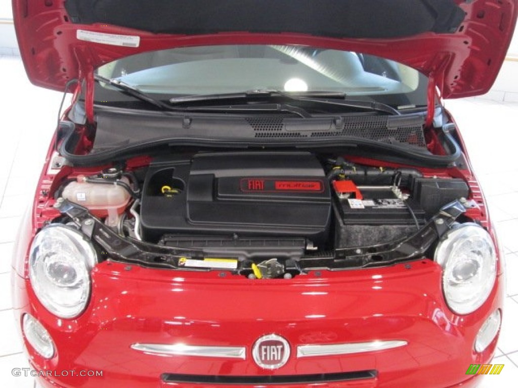 2012 Fiat 500 c cabrio Pop 1.4 Liter SOHC 16-Valve MultiAir 4 Cylinder Engine Photo #76409716