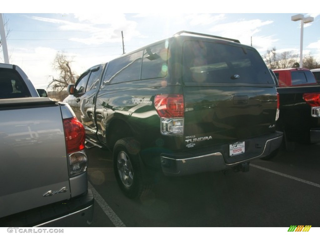 2010 Tundra TRD Double Cab 4x4 - Spruce Green Mica / Graphite Gray photo #3