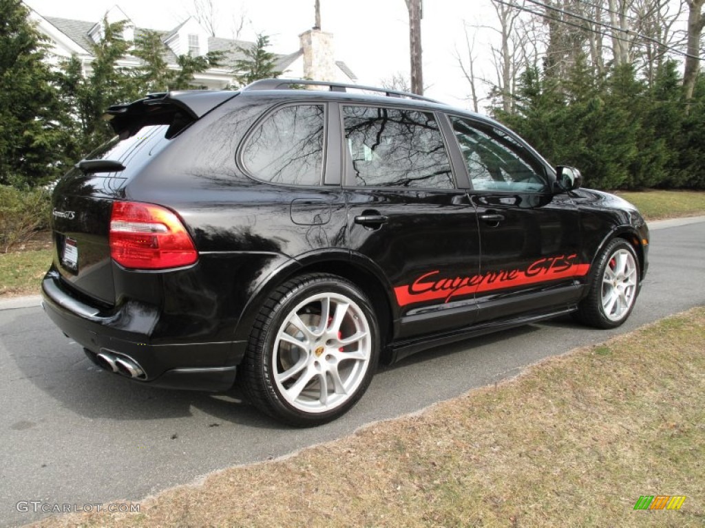 2009 Cayenne GTS - Black / Black w/Alcantara photo #6