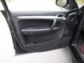 Black w/Alcantara 2009 Porsche Cayenne GTS Door Panel