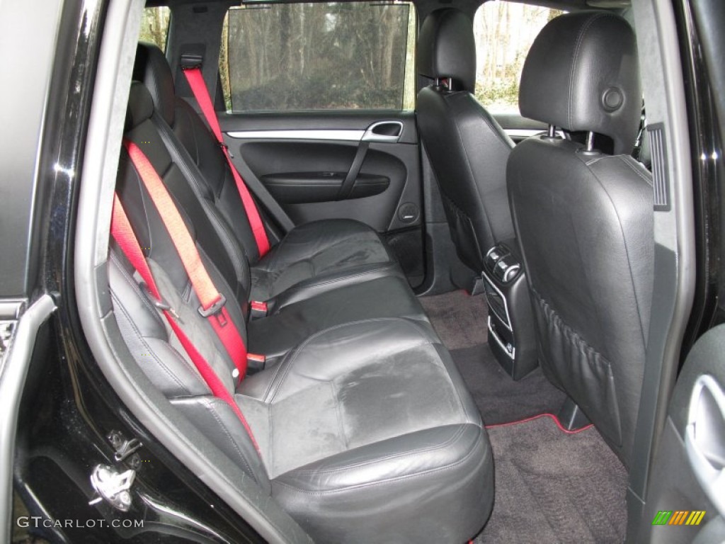 2009 Porsche Cayenne GTS Rear Seat Photos