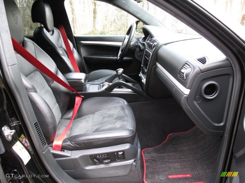 Black w/Alcantara Interior 2009 Porsche Cayenne GTS Photo #76410364