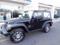 2009 Black Jeep Wrangler X 4x4  photo #2