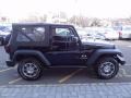 2009 Black Jeep Wrangler X 4x4  photo #9