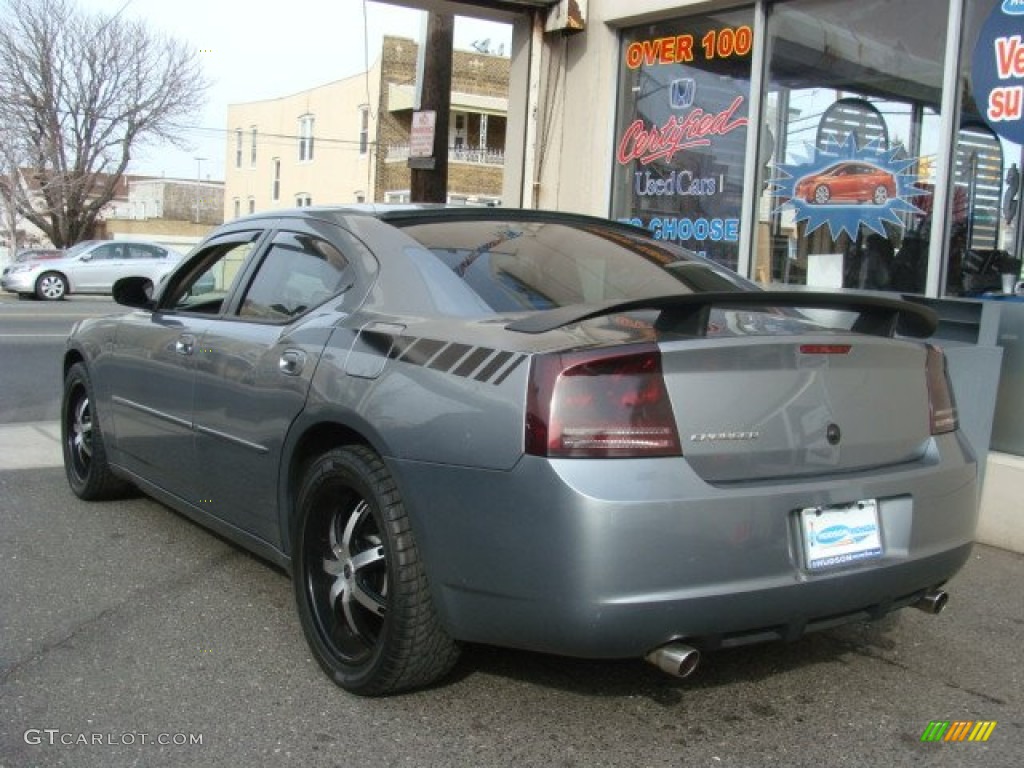 2006 Charger SE - Magnesium Pearlcoat / Dark Slate Gray/Light Graystone photo #4