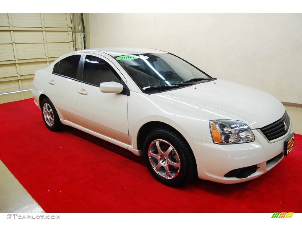 Dover White Pearl 2009 Mitsubishi Galant ES Exterior Photo #76412232