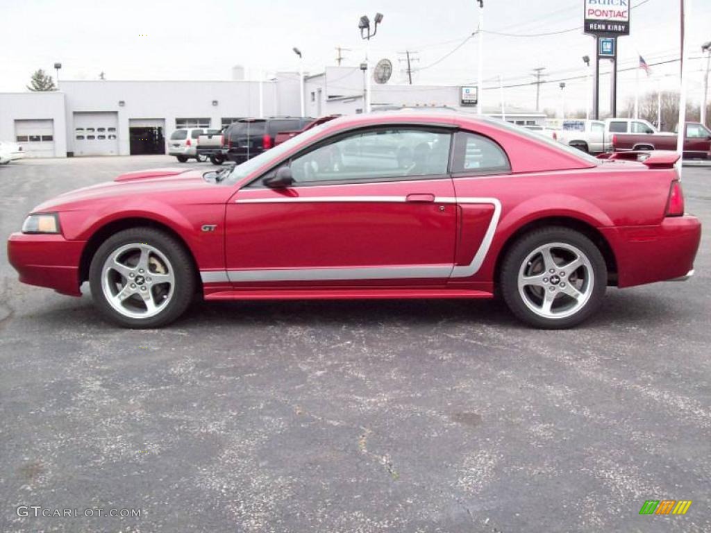 2003 Mustang GT Coupe - Redfire Metallic / Dark Charcoal photo #3