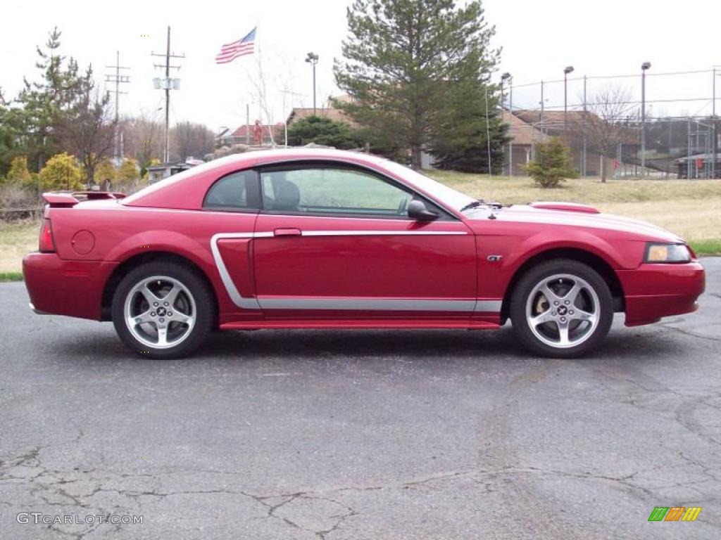 2003 Mustang GT Coupe - Redfire Metallic / Dark Charcoal photo #4