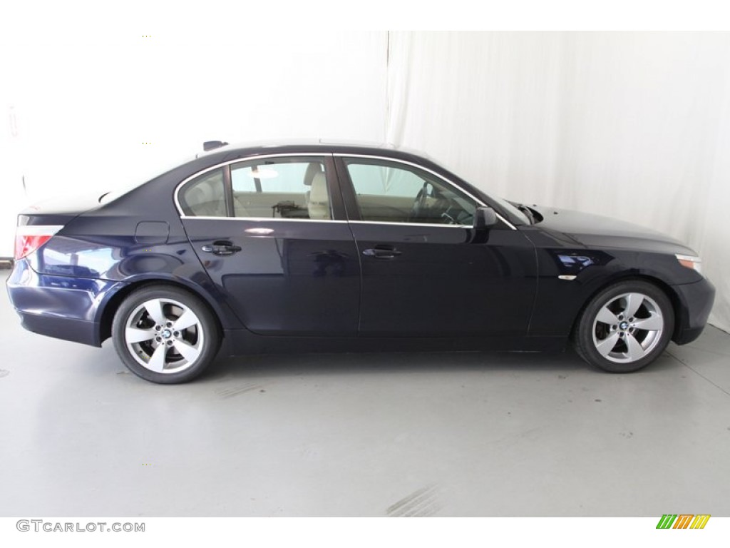 Monaco Blue Metallic 2006 BMW 5 Series 530i Sedan Exterior Photo #76412460