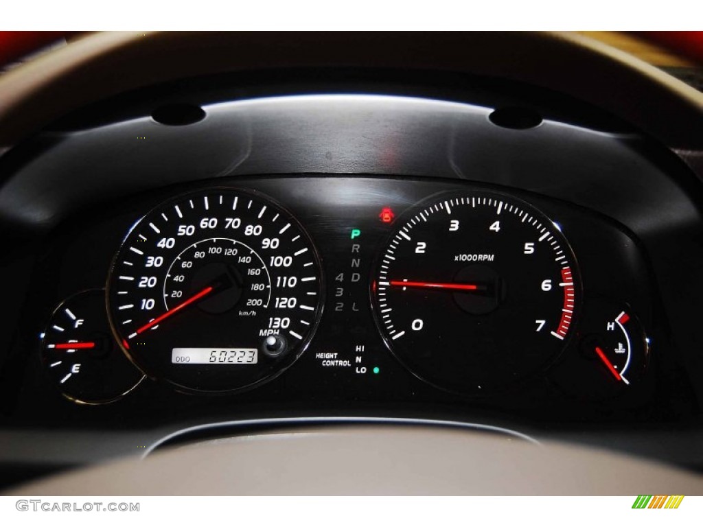 2008 Lexus GX 470 Gauges Photos