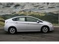 2013 Classic Silver Metallic Toyota Prius Three Hybrid  photo #2