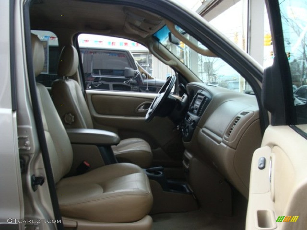 2002 Tribute ES V6 4WD - Parchment Gold Metallic / Beige photo #8