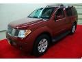 2006 Red Brawn Pearl Nissan Pathfinder LE  photo #3