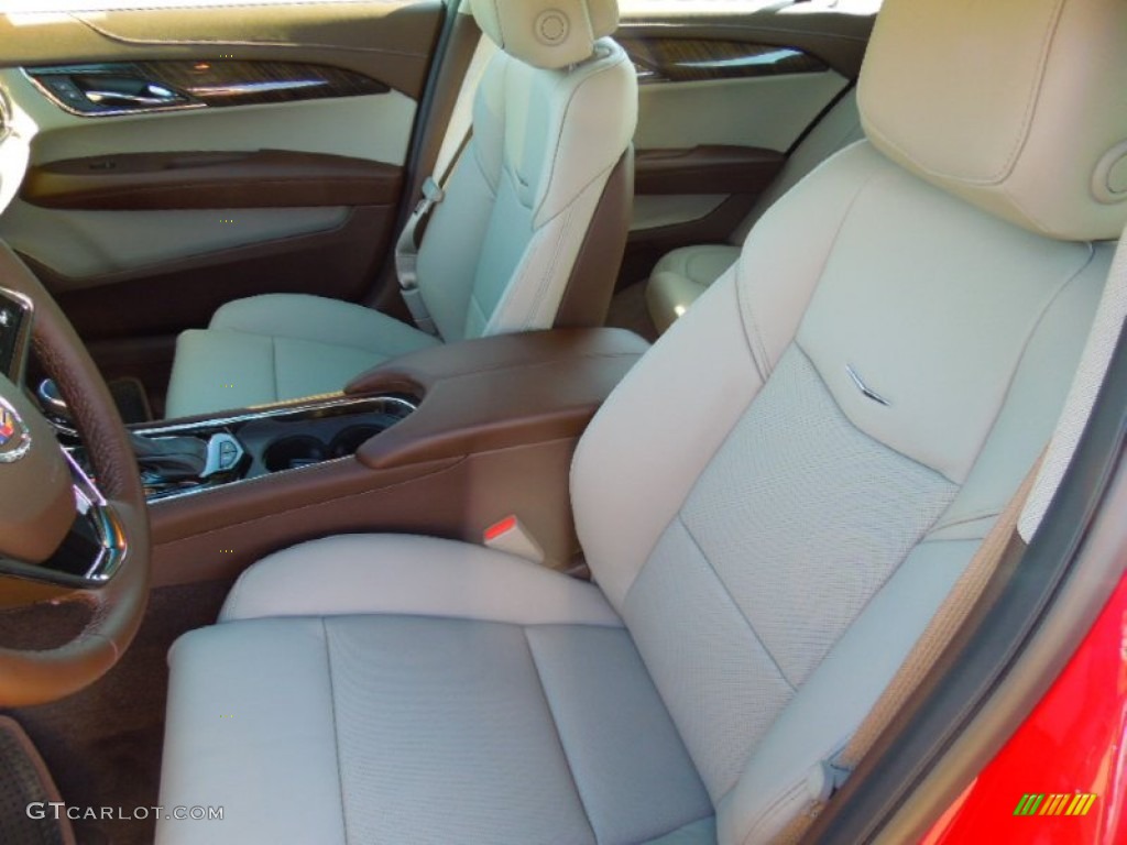 2013 ATS 2.5L Luxury - Crystal Red Tintcoat / Light Platinum/Brownstone Accents photo #9